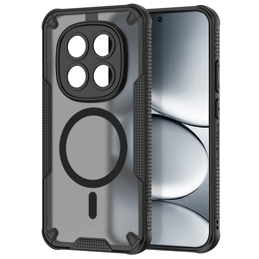 MagSafe Case for Xiaomi Poco M8 Pro / Redmi Note 15 Pro+ 5G, Tech-Protect, Rugged Shield, Black - Image 2