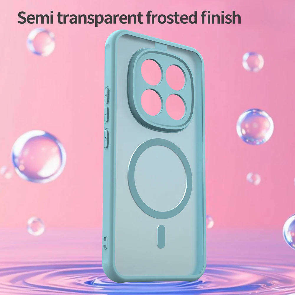 MagSafe Case for Xiaomi Poco M8 Pro / Redmi Note 15 Pro+ 5G, Techsuit, HaloFrost II, Light Green - Image 2