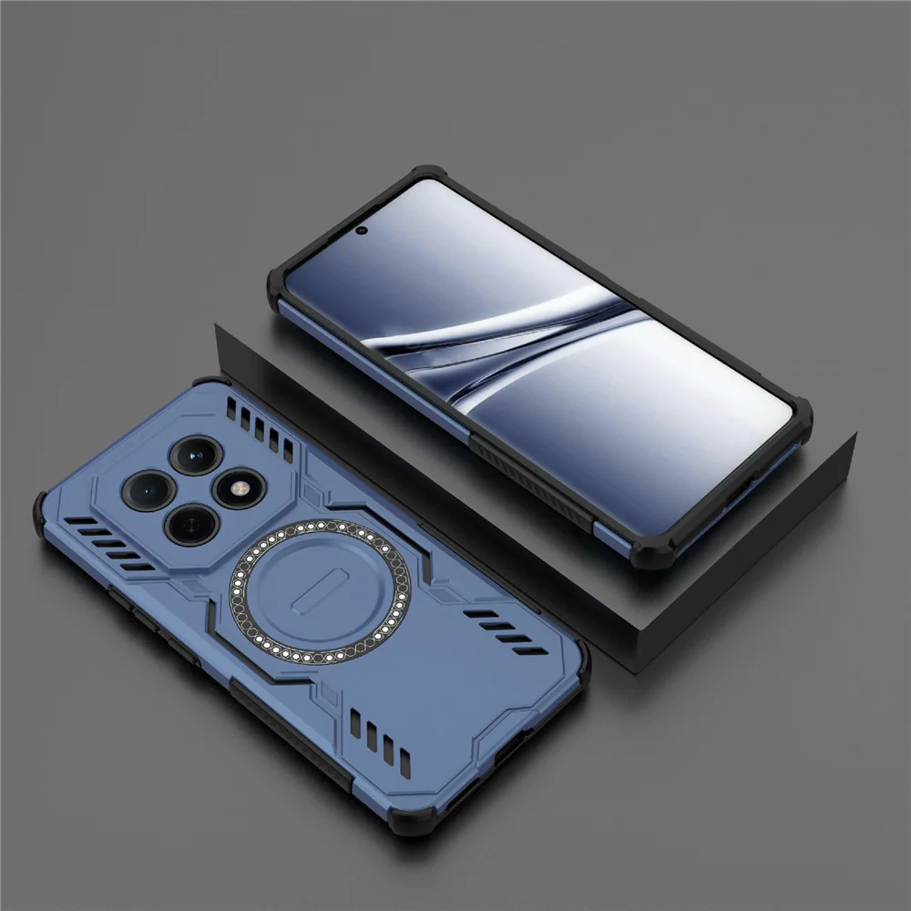 MagSafe Case for Xiaomi Poco M8 / Redmi Note 15 5G, Techsuit, ArmorMag, Blue - Image 5