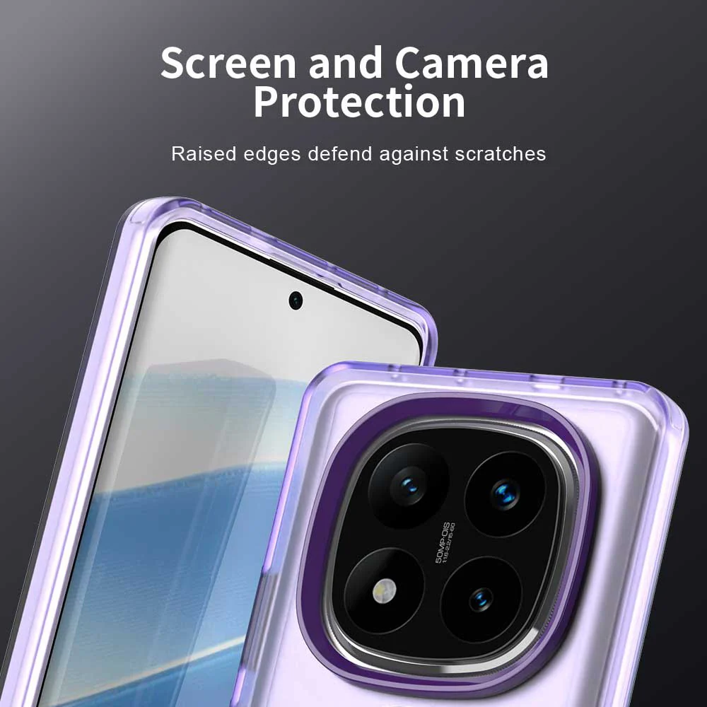 MagSafe Case for Xiaomi Poco X7 / Redmi Note 14 Pro 5G, Techsuit, CandyCase, Purple - Image 5