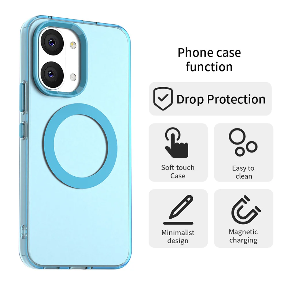 MagSafe Case for Xiaomi Poco X8 Pro Max, Techsuit, CandyCase, Blue - Image 5