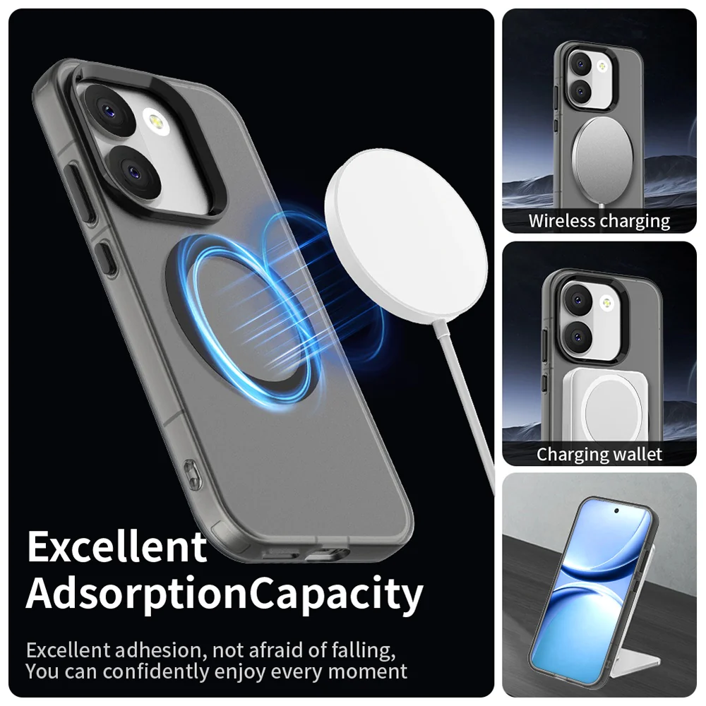 MagSafe Case for Xiaomi Poco X8 Pro, Techsuit, CandyCase, Black - Image 2