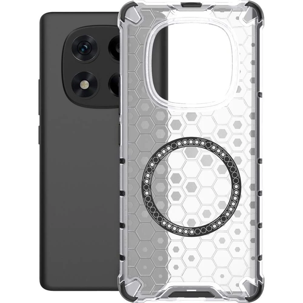 MagSafe Case for Xiaomi Redmi Note 14 Pro+ 5G, Techsuit, HoneyComb Shield, White - Image 2