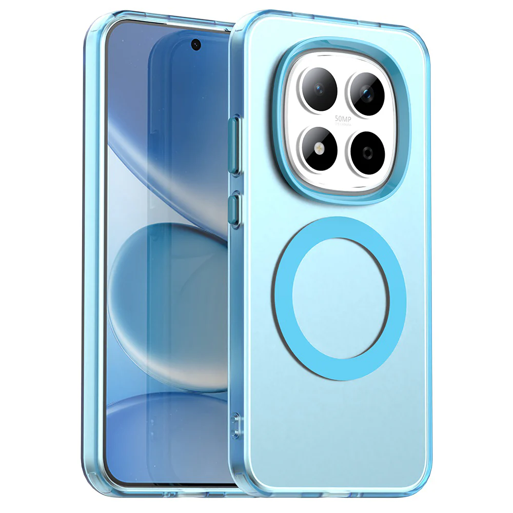 MagSafe Case for Xiaomi Redmi Note 15 Pro 5G, Techsuit, CandyCase, Blue