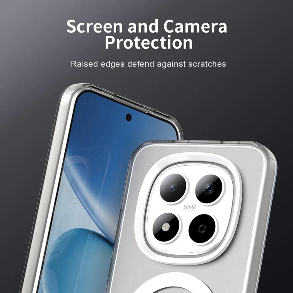 MagSafe Case for Xiaomi Redmi Note 15 Pro 5G, Techsuit, CandyCase, White - Image 4