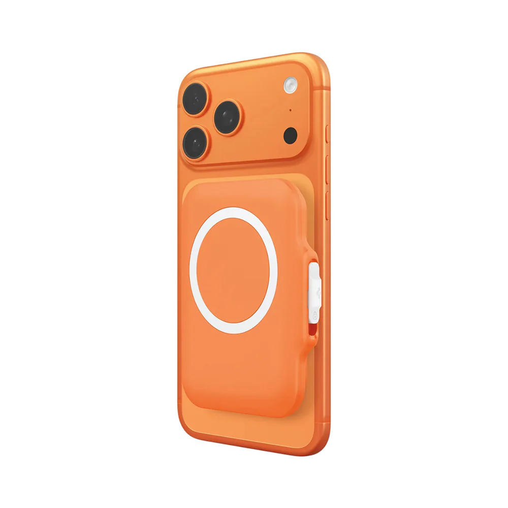 MagSafe Wallet, Spigen, TinTap MagFit+, Orange AFA11380 - Image 5