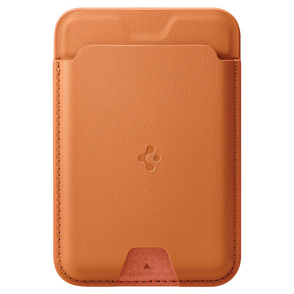MagSafe Wallet, Spigen, Valentinus MagFit, Orange AFA11339 - Image 4
