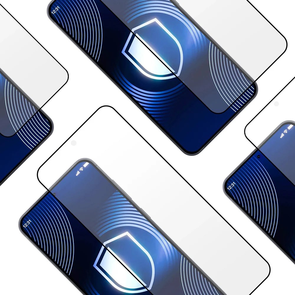 Matte Screen Protector 3MK Max for Samsung Galaxy S26 Plus S947, Tempered Glass, Full Glue, Black - Image 2