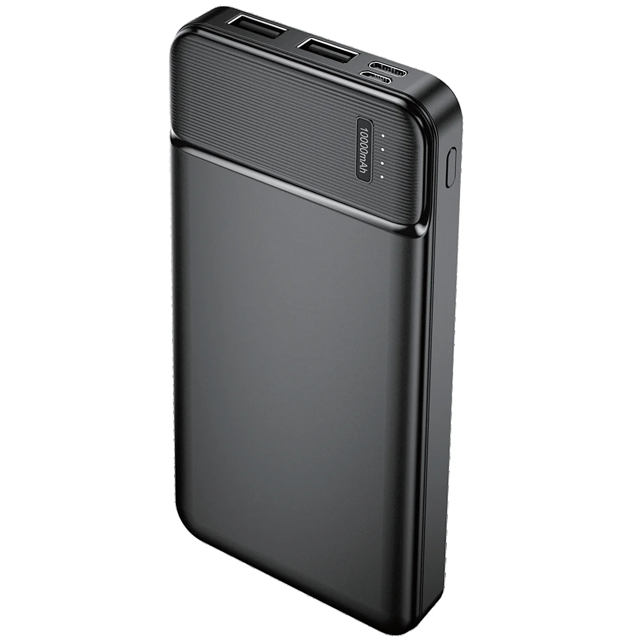 MaXlife MXPB-01 External Battery, 10000mAh, 12W, 2 x USB-A, Black - Image 2