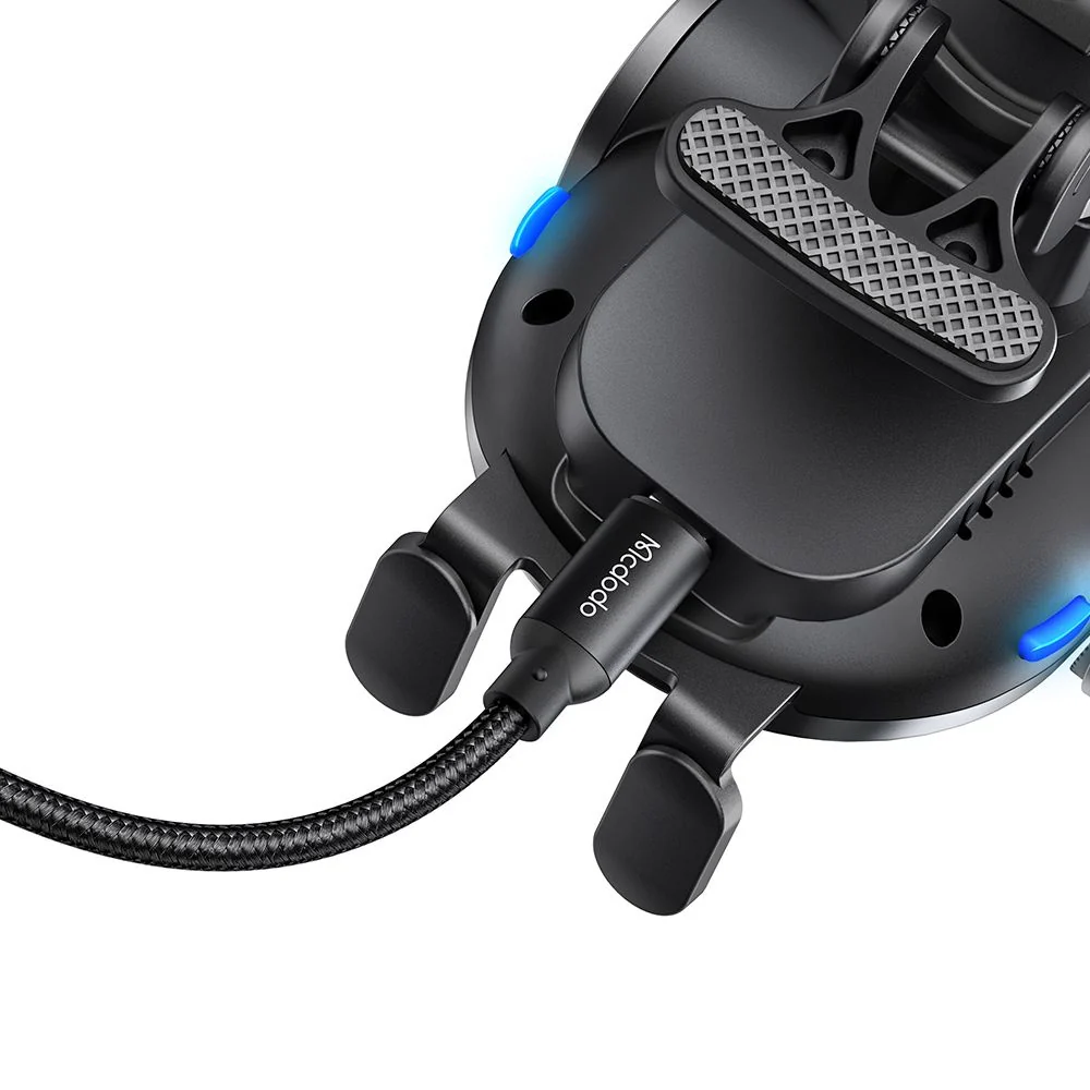 McDodo CH-1600 Wireless Car Charger, 15W, 1.67A, Black - Image 2