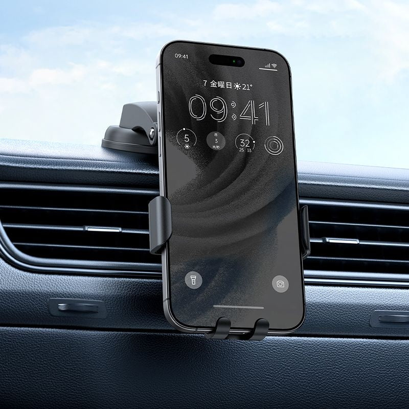 McDodo CM-7220 Car Holder, 4.7inch - 6.7inch, Black - Image 5