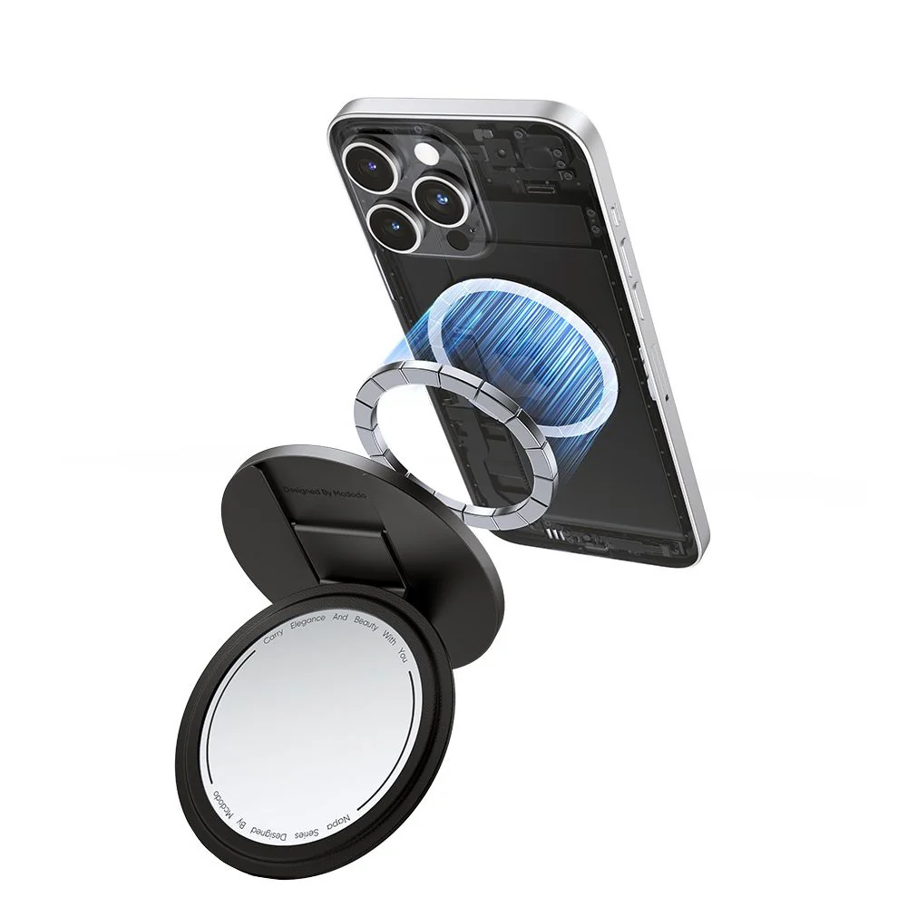 McDodo MR-7912 2in1 Universal Ring Holder, Black - Image 4