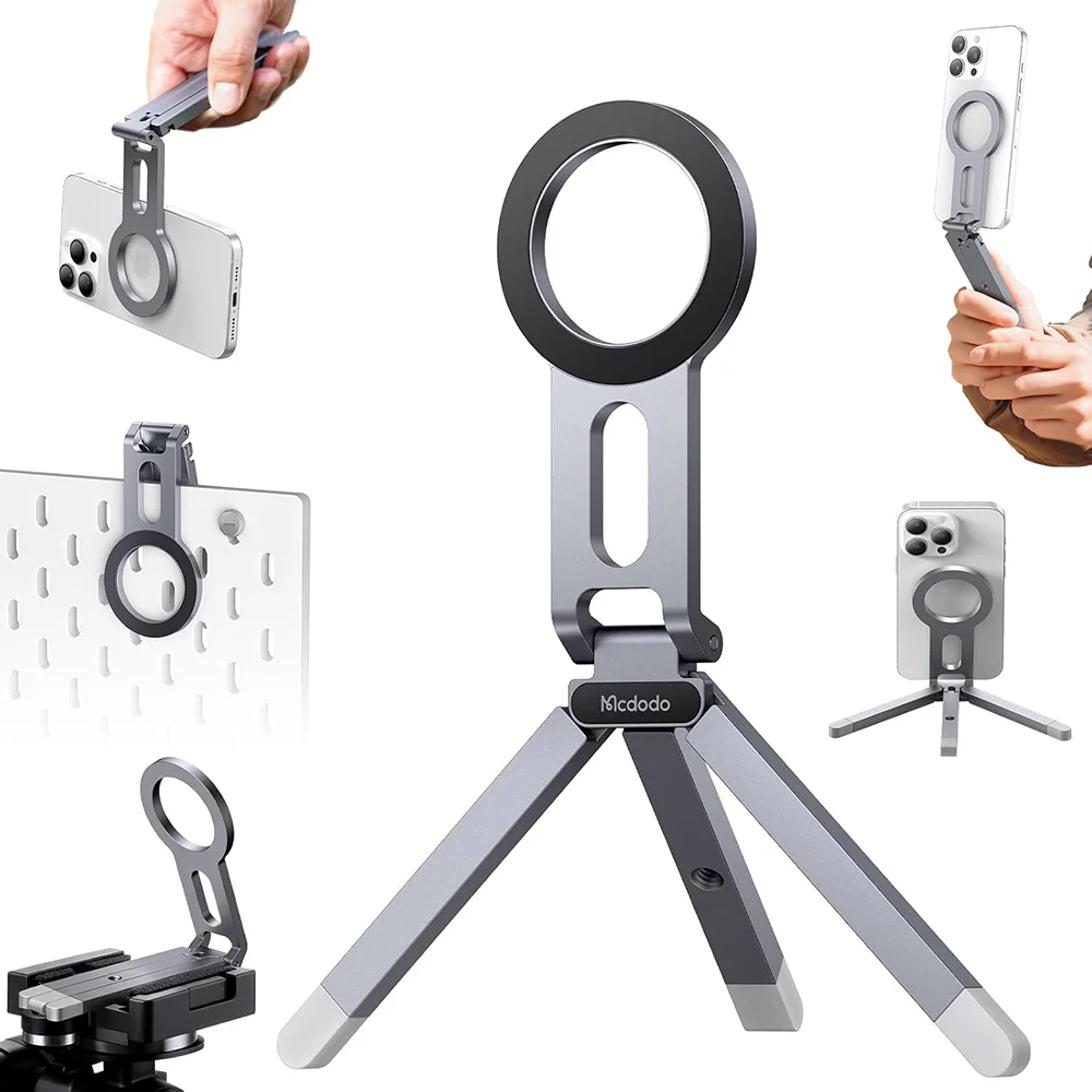 McDodo TB-6210 Magnetic Holder, Universal, Grey - Image 3
