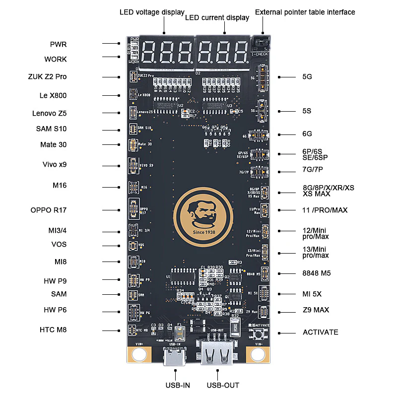 Mechanic BA27 Board Power Supply for Apple iPhone / Android Series - Image 2