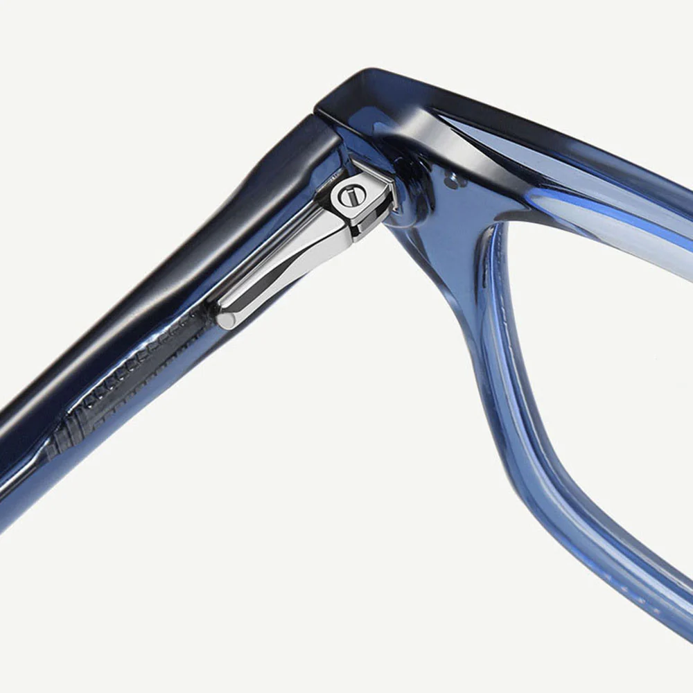 Men's Computer Glasses Techsuit LS084, Anti-Blue Light, Transparent Blue - Image 5