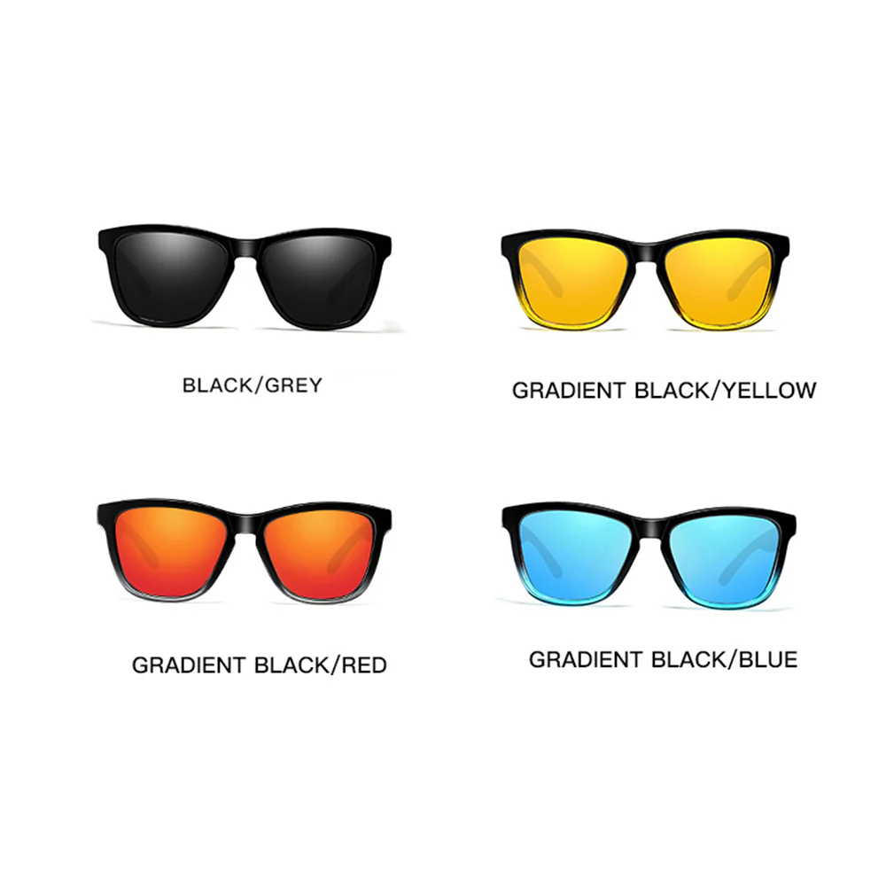 Men's Techsuit 0717 Sunglasses, Polarized, UV Protection, Black Blue - Image 7