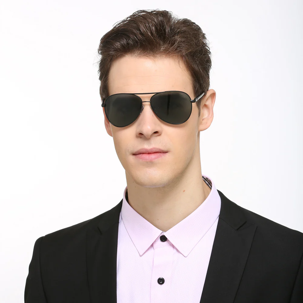 Men's Techsuit 2150 Sunglasses, Polarized, UV Protection, Gray Green - Image 7