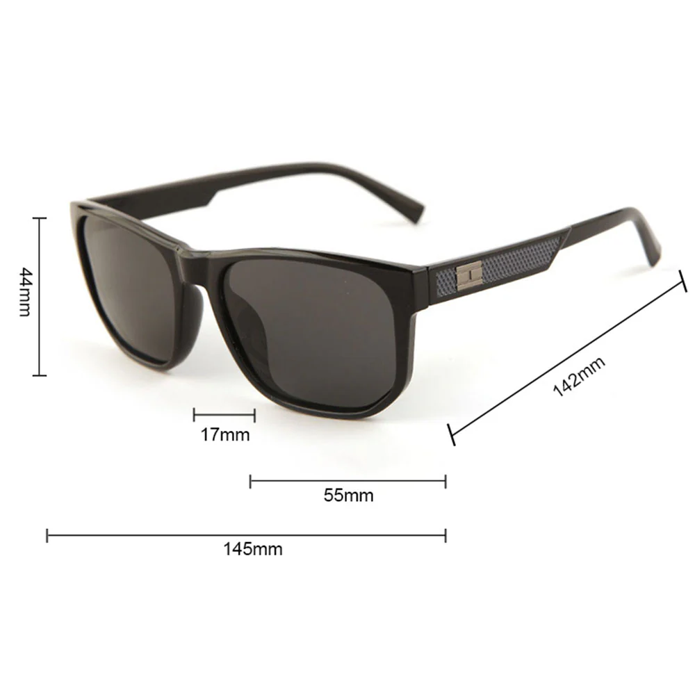 Men's Techsuit 8502 Sunglasses, Polarized, UV Protection, Gray - Image 7