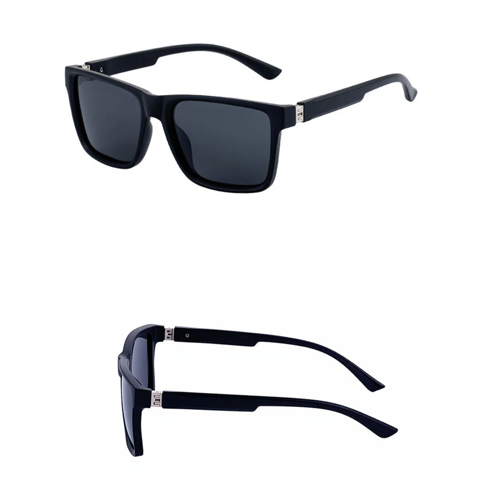 Men's Techsuit 8506 Sunglasses, Polarized, UV Protection, Matte Gray - Image 2