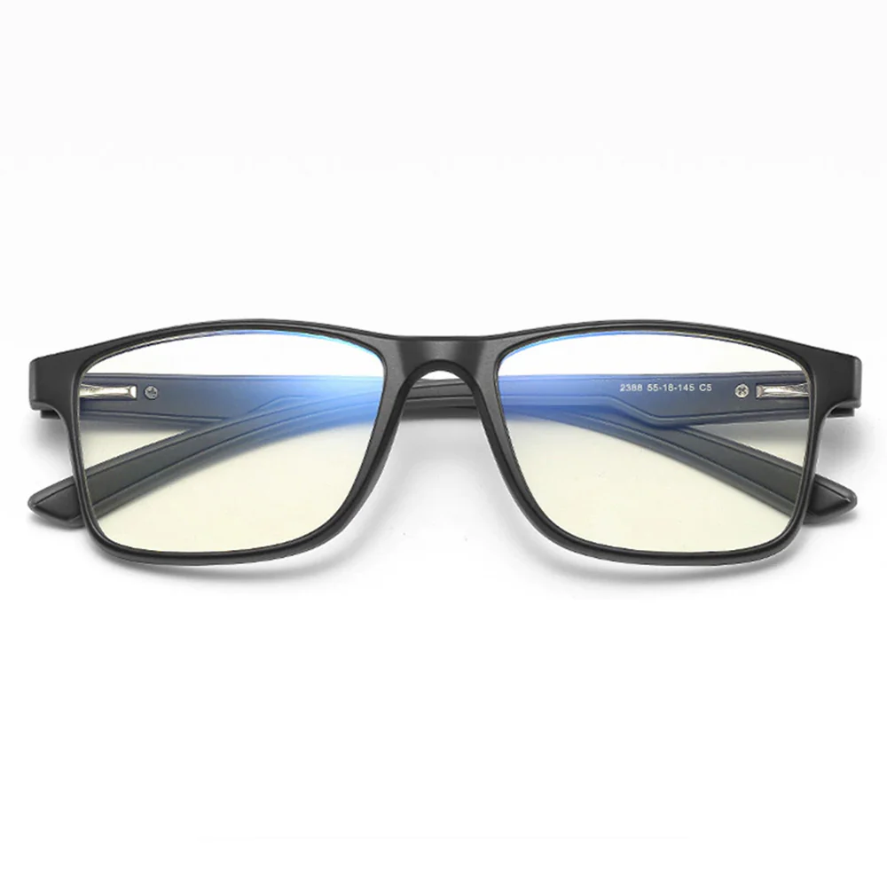 Men's Techsuit F2388 Computer Glasses, Anti-Blue Light, Black Gray - Image 4