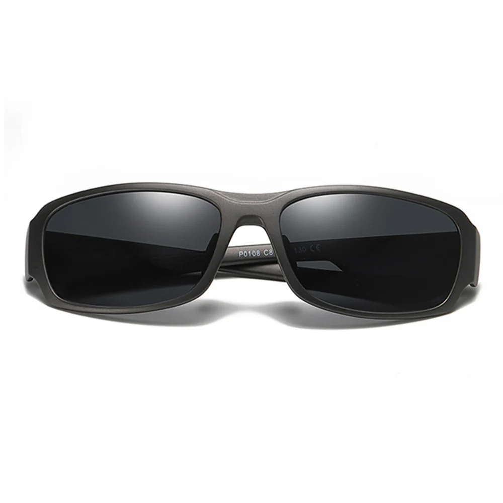 Men's Techsuit MM108 Sunglasses, Polarized, UV Protection, Gray - Image 2