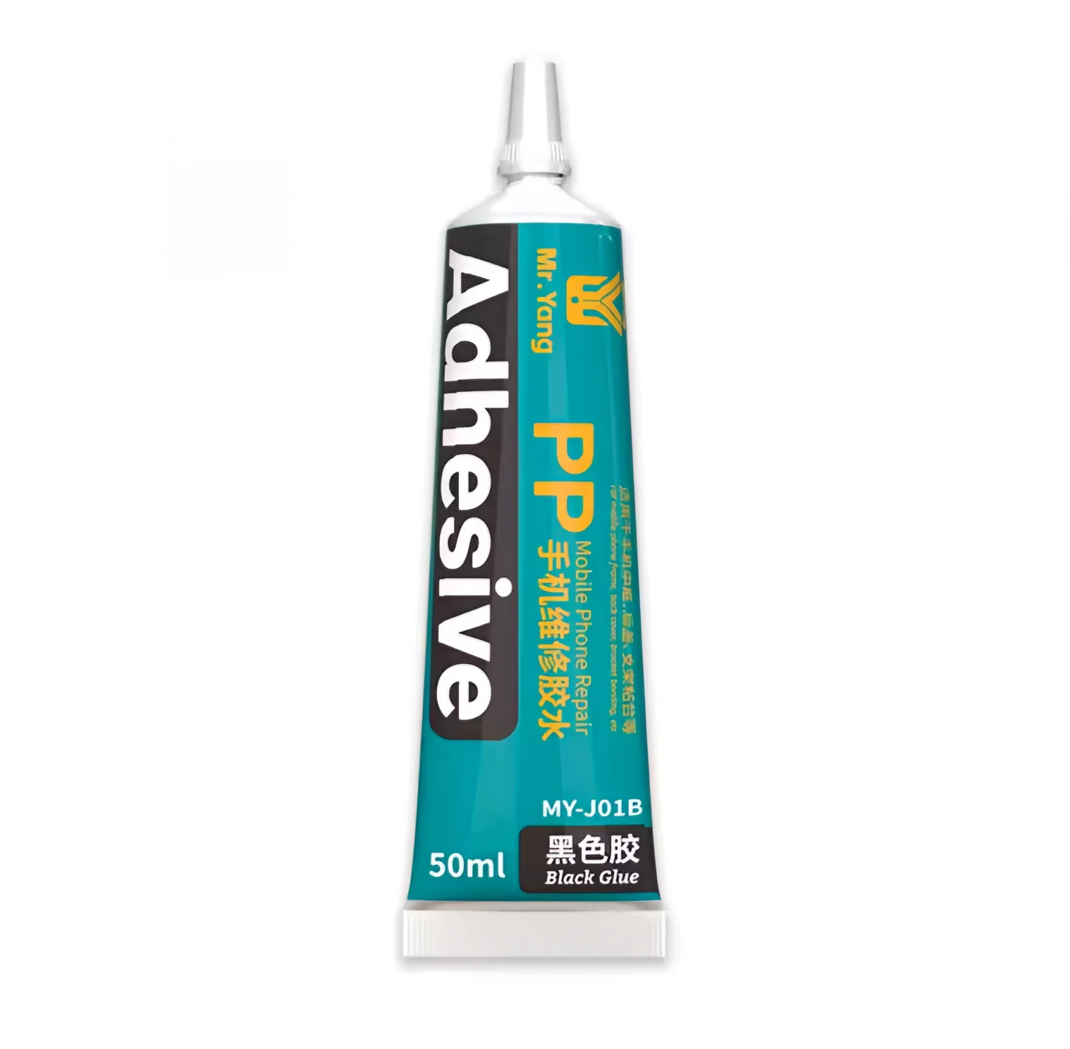 Mr.Yang MY-J01B Liquid Adhesive, 50ml, Black