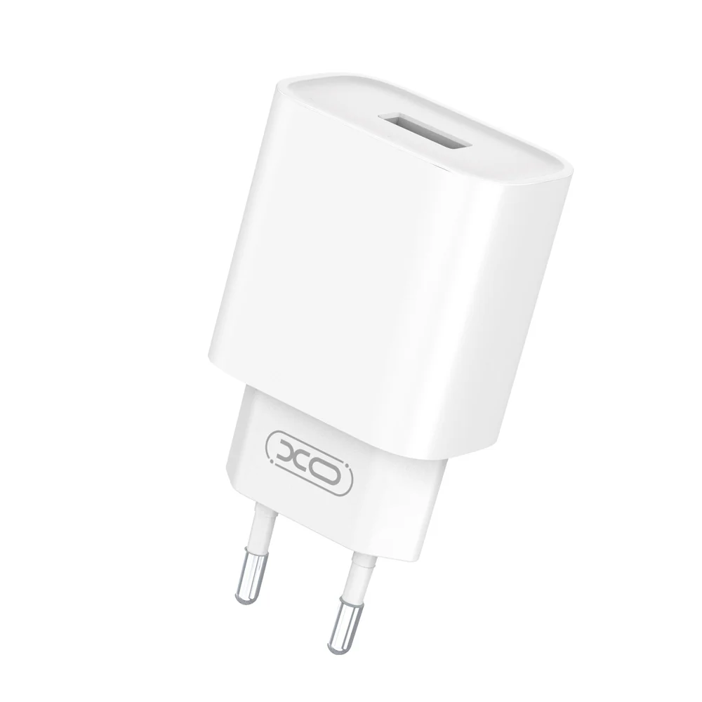 Network Charger with Lightning Cable XO Design CE02D, 18W, 3A, 1 x USB-A, White - Image 3