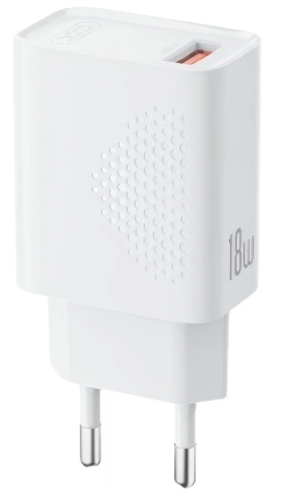 Network Charger with microUSB Cable XO Design L159, 18W, 3A, 1 x USB-A, White - Image 2