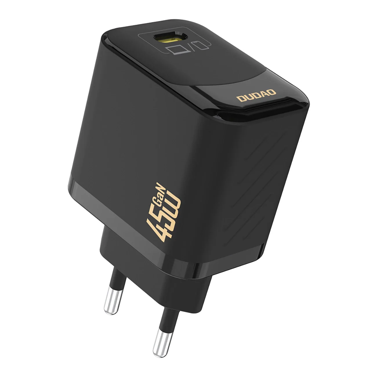 Network Charger with USB-C Cable Dudao A28C, 45W, 3A, 1 x USB-C, Black - Image 2