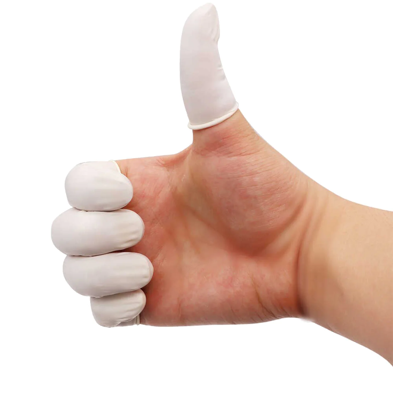 OEM Antistatic Latex Protection for Fingers, Set of 100 Pieces - Image 2