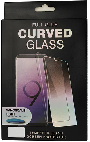 OEM Liquid Glass Screen Protector for Samsung Galaxy S22 Ultra 5G S908, Tempered Glass, UV Glue - Image 3