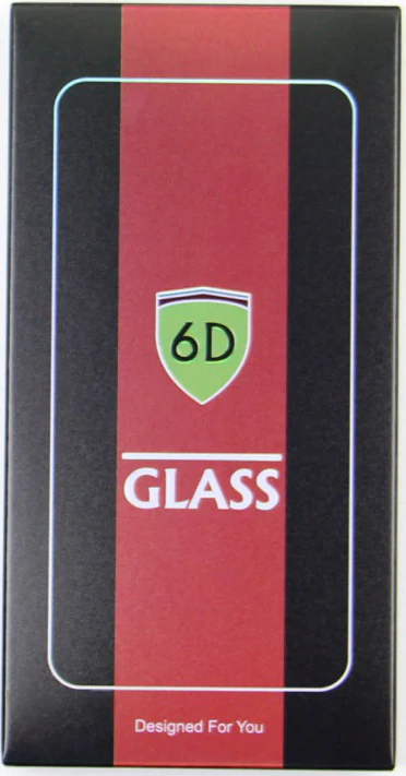 OEM Screen Protector Film for Apple iPhone 17e / 16e / 14 / 13 Pro, Tempered Glass, Full Glue, Set of 10 pieces, 6D, Black - Image 7