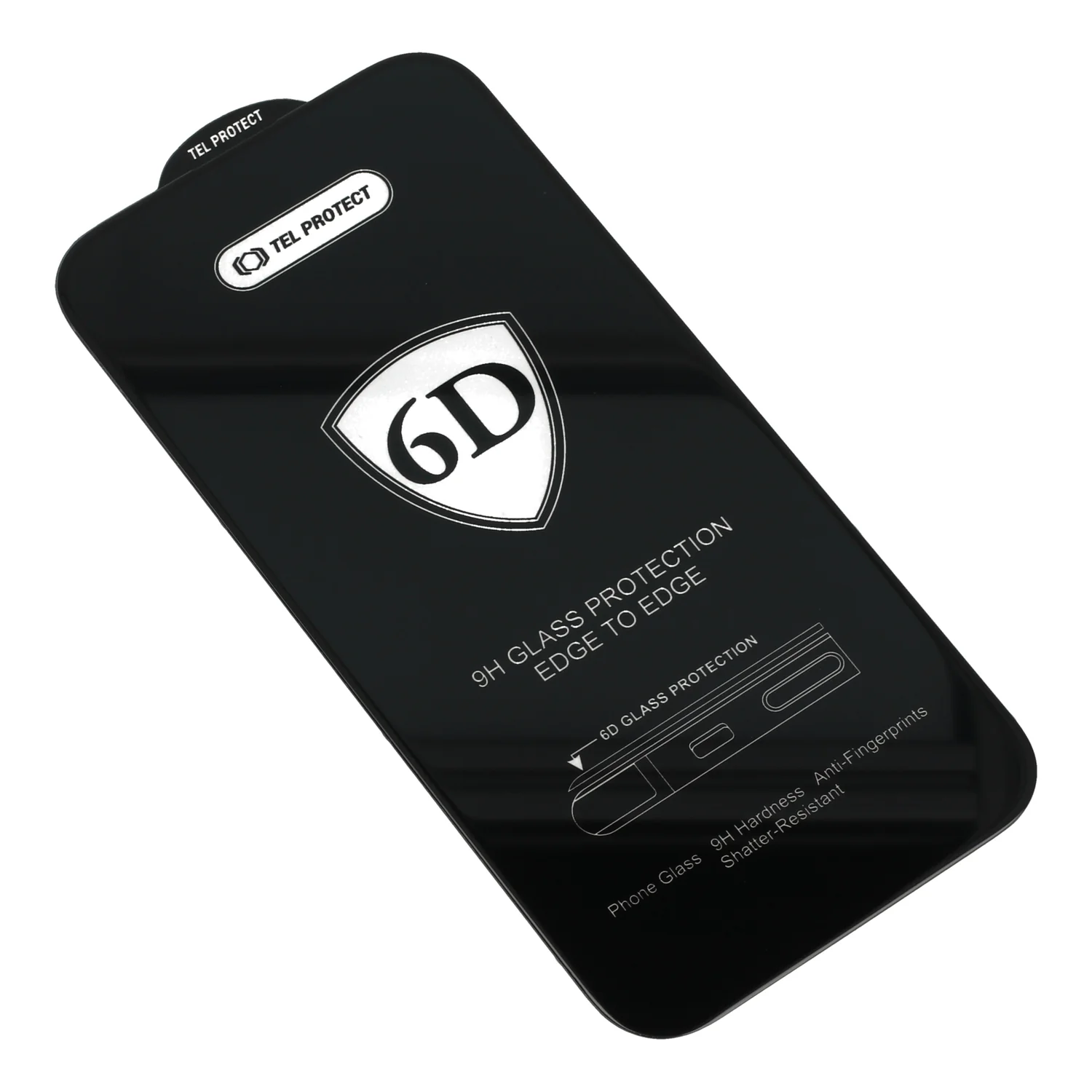 OEM Screen Protector for Samsung Galaxy S26 Plus S947, Tempered Glass, Full Glue, 6D, Black - Image 2