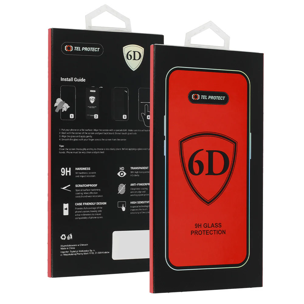 OEM Screen Protector for Samsung Galaxy S26 Plus S947, Tempered Glass, Full Glue, 6D, Black - Image 6