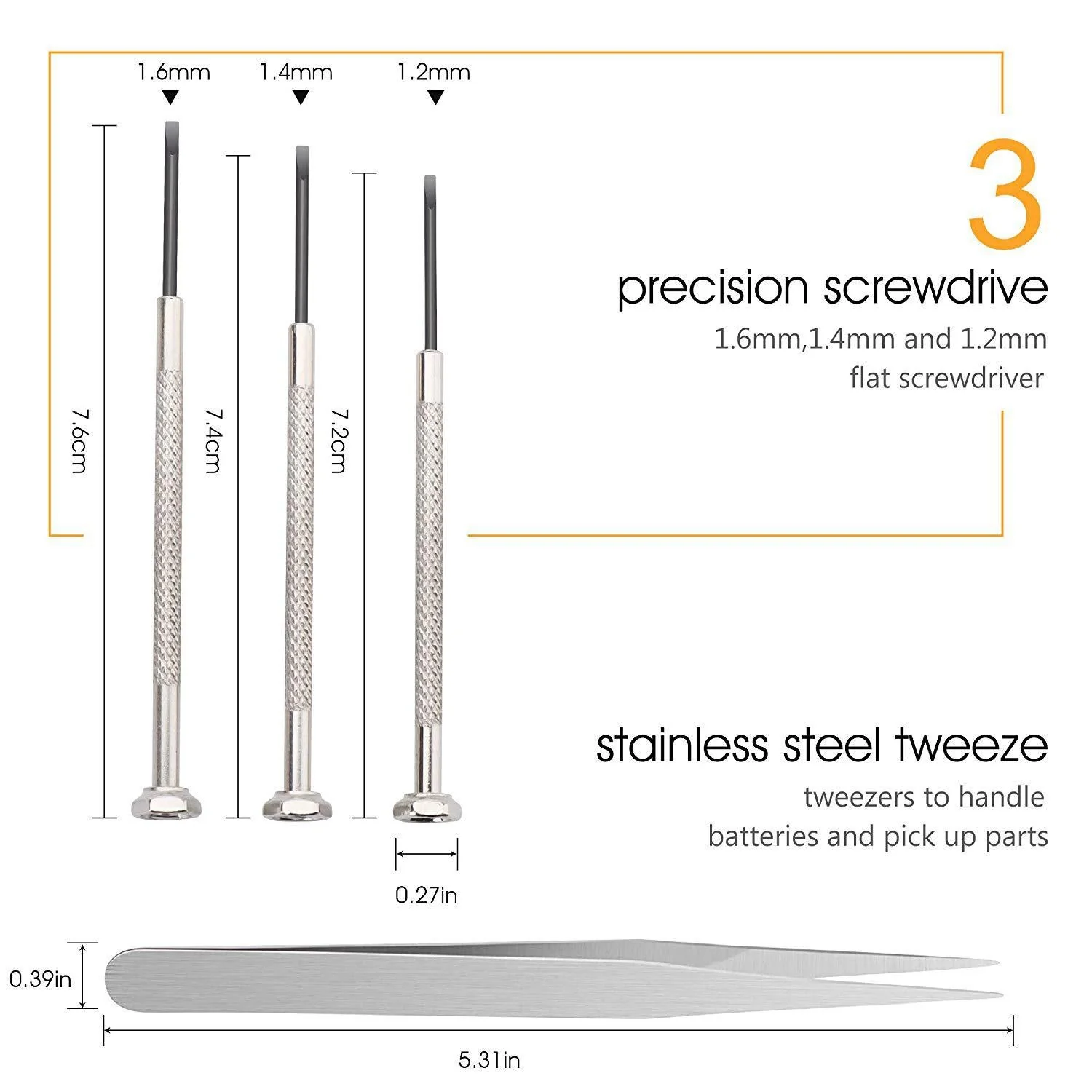 OEM Watchmaking Tools, 6in1 - Image 3