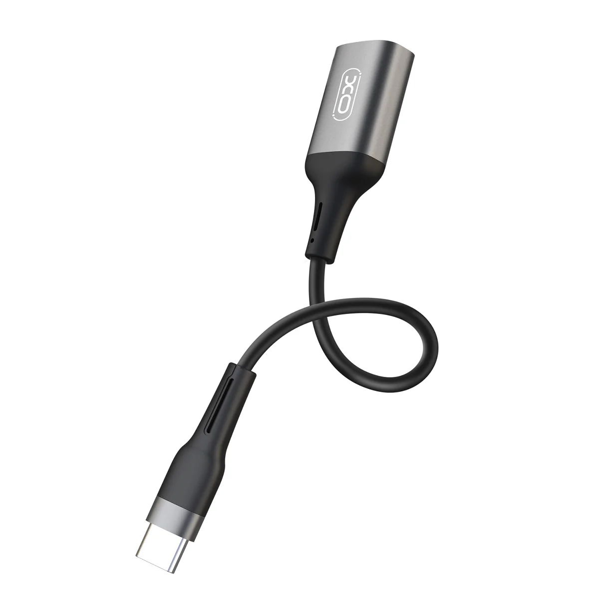 OTG Adapter USB-C to USB-A XO Design NB201, Black - Image 2