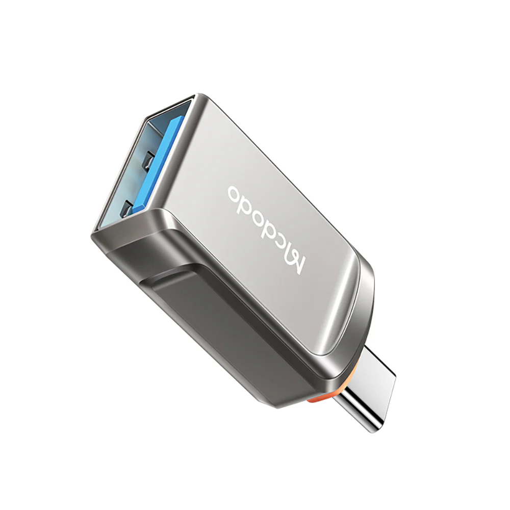 OTG Adapter USB-C - USB-A McDodo OT-8730, Gray - Image 2