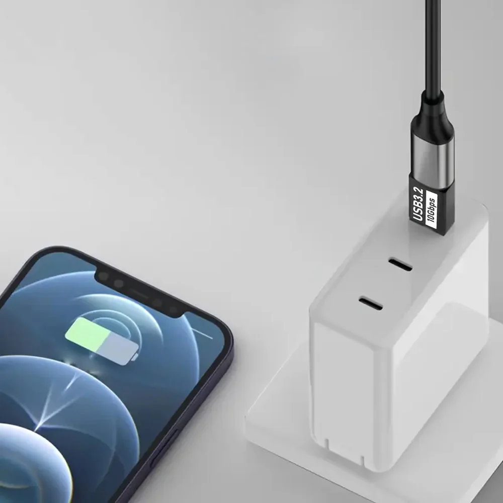 OTG USB-C to USB-A Techsuit A14 AluCoreX Adapter, Black - Image 5