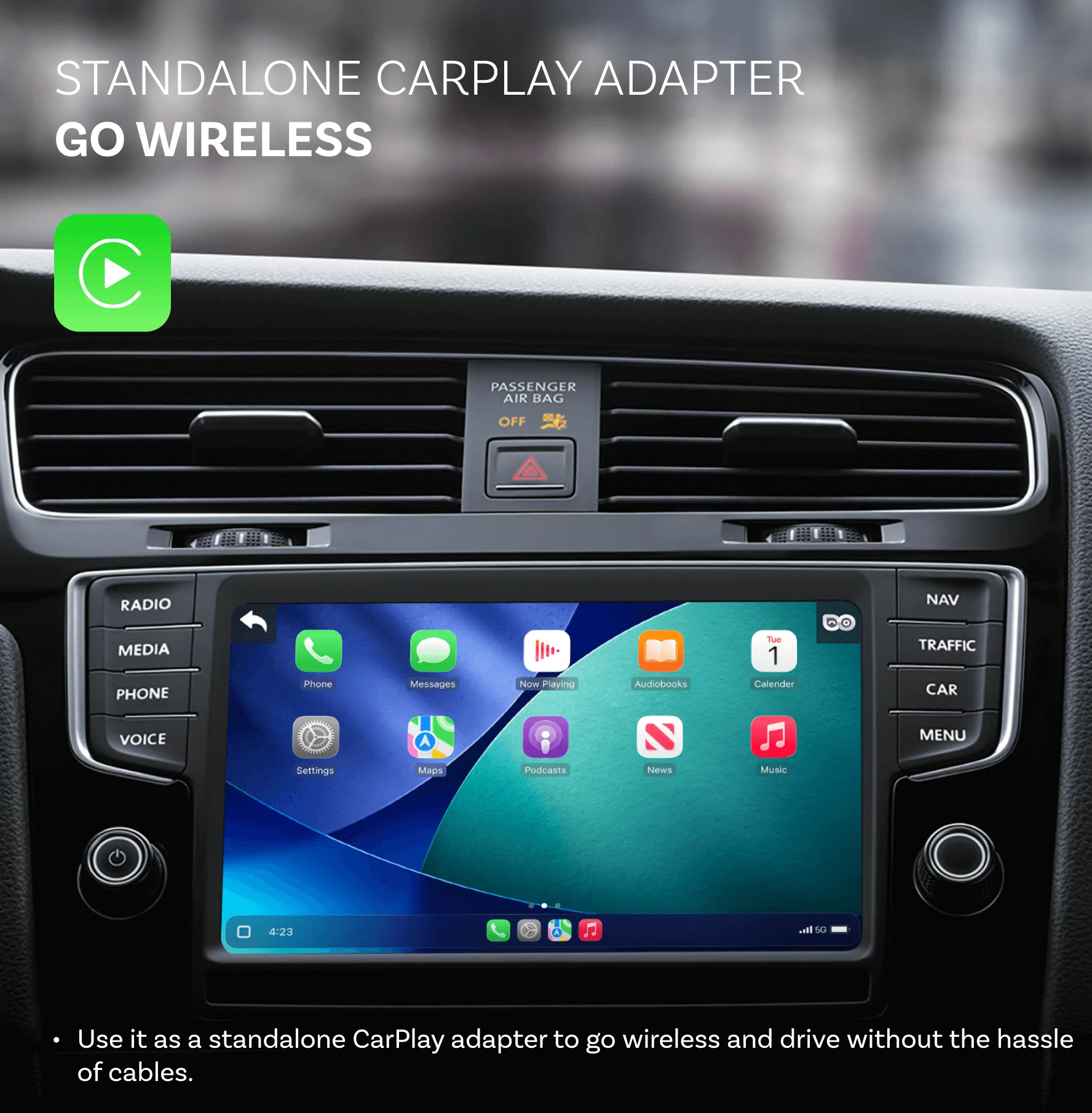 Ottocast Cabin Care CA520-T Carplay Auto Adapter for Apple iPhone Series - Image 5