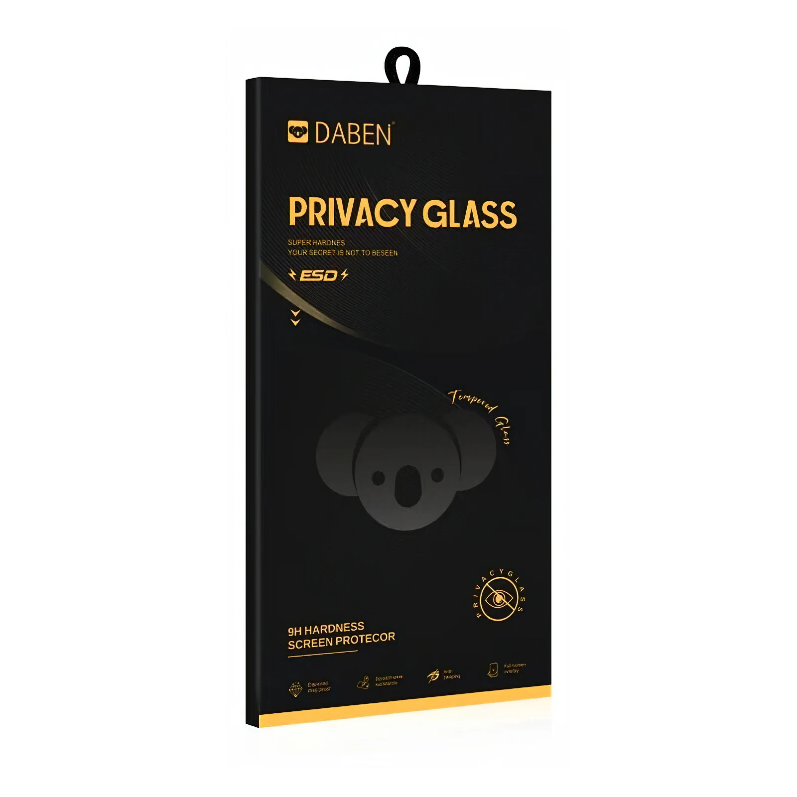 Privacy Bear Screen Protector for Apple iPhone 17, Tempered Glass, Full Glue - Image 6