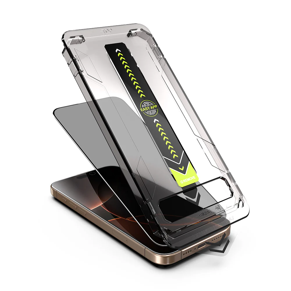 Privacy Screen Protector Techsuit TitanGlass for Apple iPhone 11 Pro Max / XS Max, Tempered Glass, Full Glue - Image 3