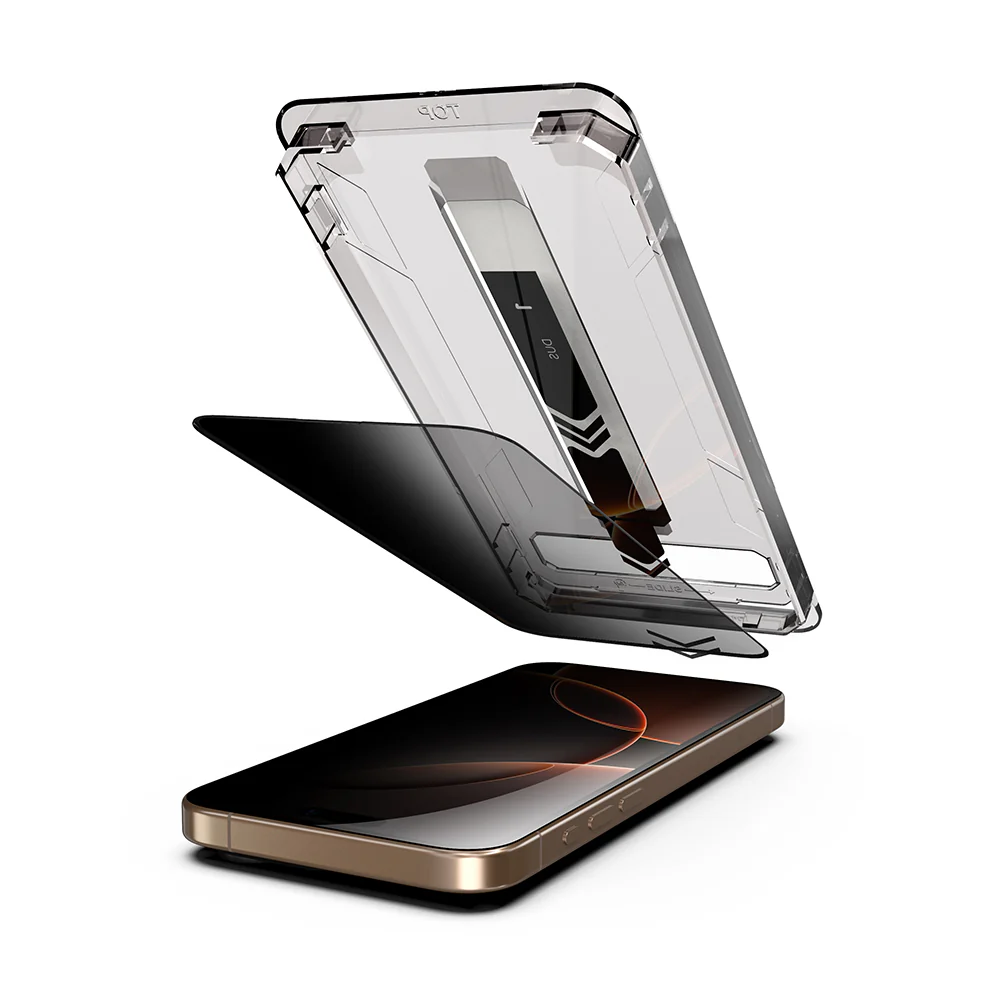 Privacy Screen Protector Techsuit TitanGlass for Apple iPhone 11 Pro Max / XS Max, Tempered Glass, Full Glue - Image 6