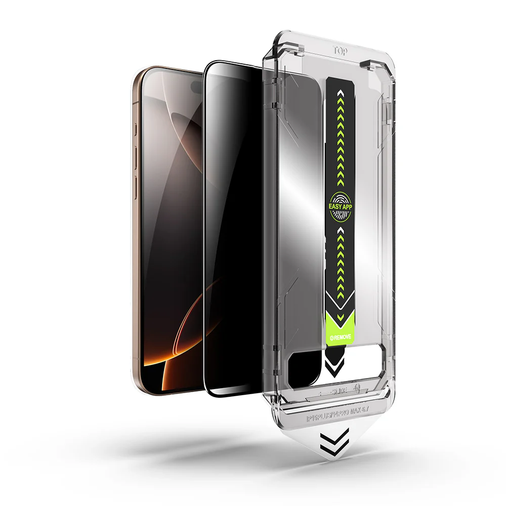 Privacy Screen Protector Techsuit TitanGlass for Apple iPhone 11 Pro / XS / X, Tempered Glass, Full Glue - Image 2