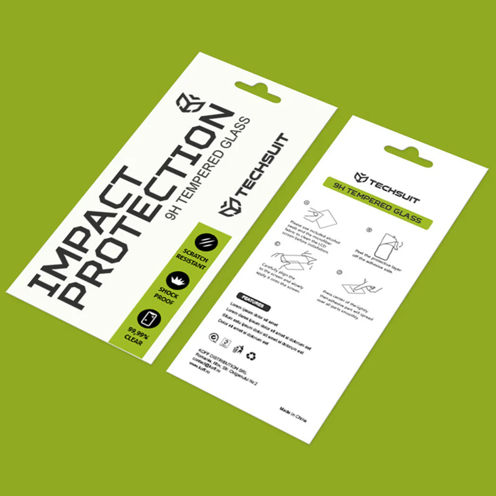 Privacy Techsuit Screen Protector for Xiaomi Redmi Note 13 Pro 4G / Poco M6 Pro 4G, Tempered Glass, Full Glue, 111D - Image 2