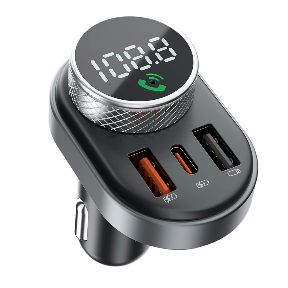 Proove Bluetooth FM Modulator, 2 x USB-A - 1 x USB-C - 1 x microSD FMSL30110001 - Image 3