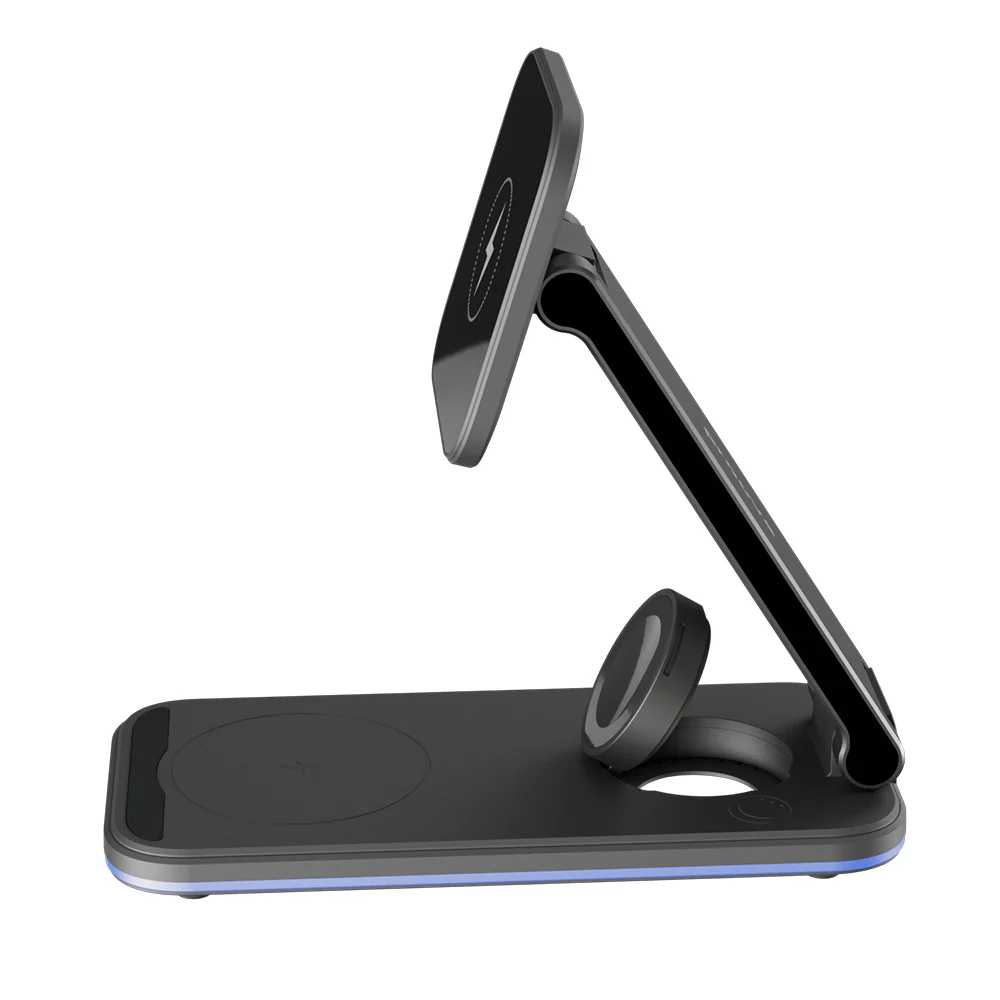 Proove Energy Fold 3in1 Wireless Network Charger, 15W, 1.67A, Black WSEF15010001 - Image 4