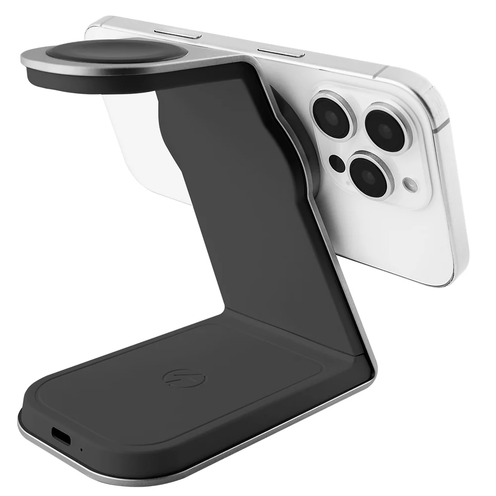 Proove Omni Power 3in1 Wireless Network Charger, 15W, 1.67A, Gray WSOP15020003 - Image 6