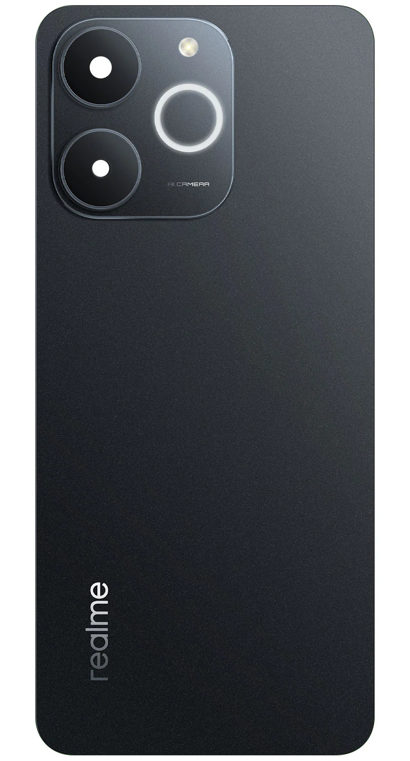 Realme Note 70T Battery Cover, Black (Obsidian Black), Service Pack 621033000695