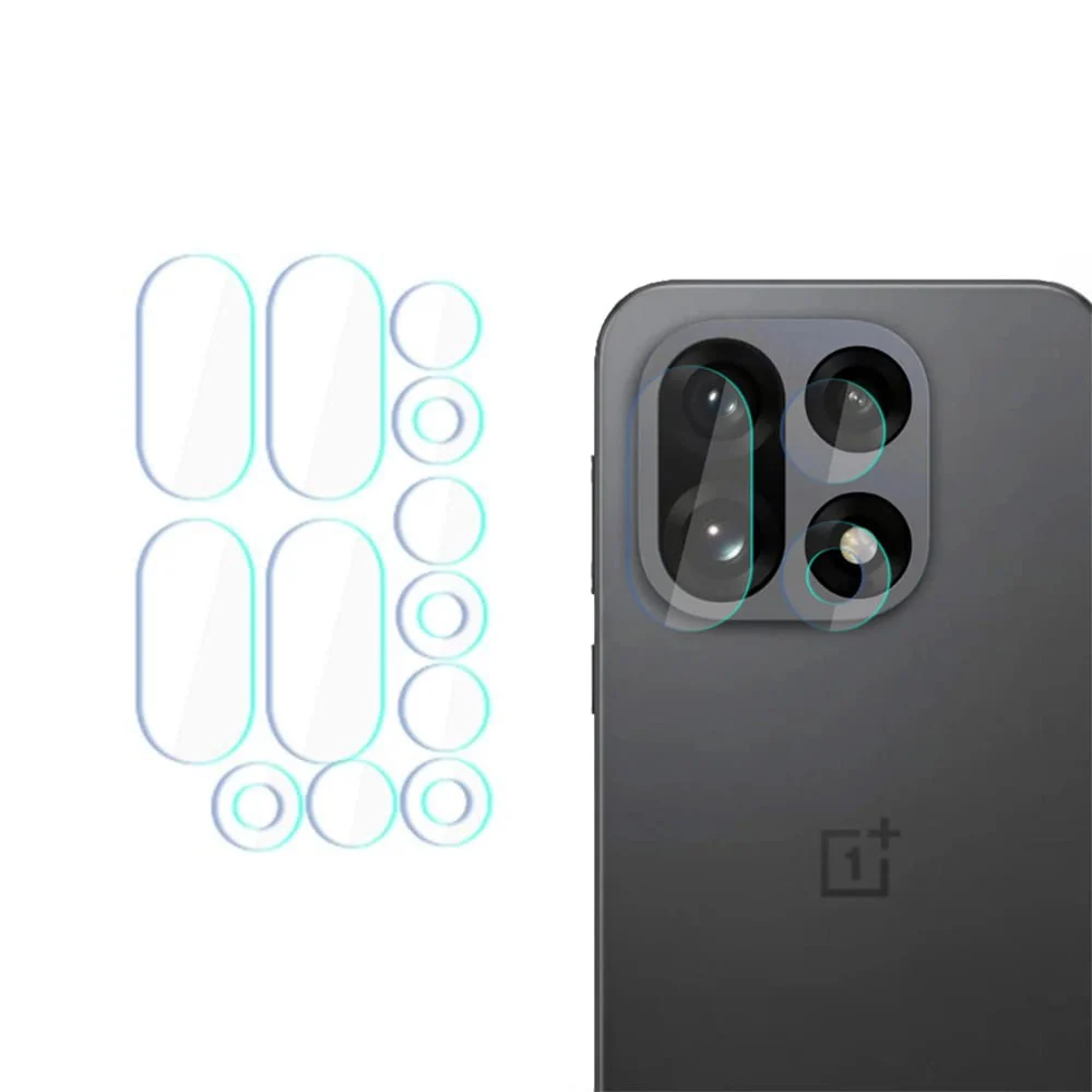Rear Camera Protection Film 3MK Protection for OnePlus 15, Tempered Glass, Set of 4 pieces, Transparent - Image 2