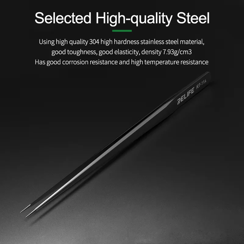 Relife RT-11A Sharp Tweezers - Image 2